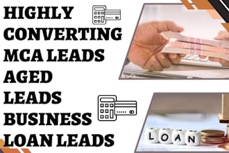 generate mca leads aged mca leads business leads business loan leads