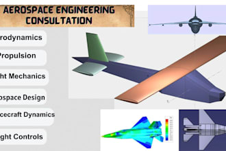 assist you in aerospace engineering related problems, concepts and projects