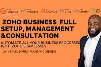 setup workflow automation on zoho crm project inventory books zoho one forms app