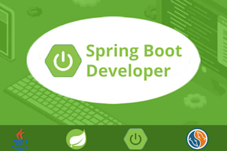 develop a website backend with spring boot