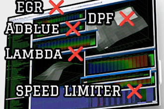 remap your ecu file and dpf,egr,scr off, chip tuning fast