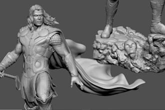 3d articulated model historical miniature military figure tabletop game stl file