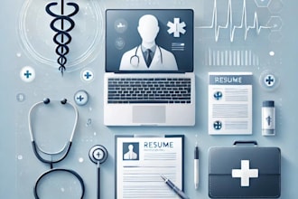 write medical, nursing,  healthcare resume and cover letter