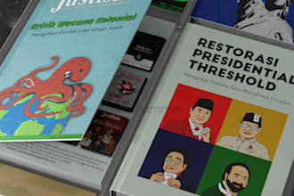 your magazine and book cover