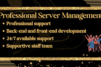 be your discord community manager