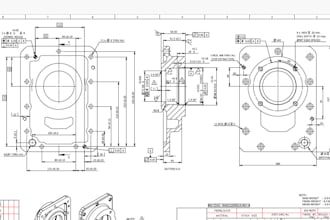 create 2d technical drawings and models for manufacturing