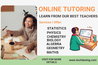 help you in math, physics, chemistry, biology, statistics, algebra task