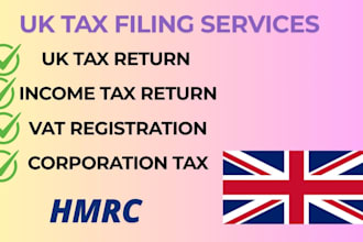 assist you with UK tax return and find best tax solutions for your business
