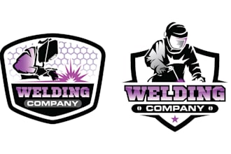do mascot mechanical welding logo for your company