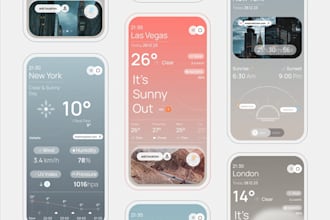 build a weather app, local news app, podcast news app, health news app,