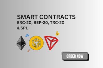 create erc20, bep20, trc20 and spl token on ethereum, bsc, tron and solana
