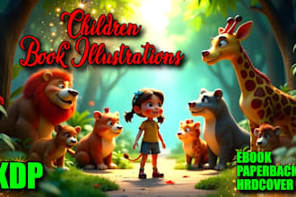 design children book illustration and children storybook