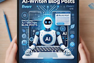 write SEO optimized ai blog posts