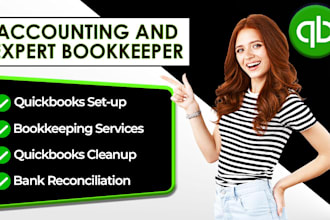 setup, cleanup, and bookkeeping in quickbooks online