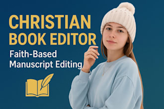do christian book editing and proofreading, christian book editor