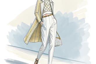 draw a fashion illustration