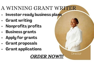 do small business grant writing and submission grant proposal and research 501c3