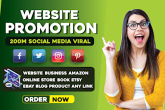 promote and advertise website business amazon book product