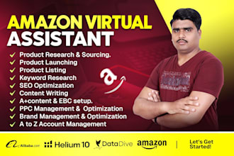 be your expert amazon fba virtual assistant
