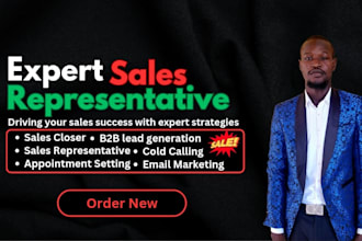 your b2b sales closer and expert sales representative
