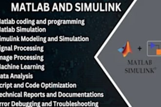 do matlab and simulink simulationn,matlab programming assigment