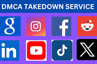 remove copyright trademark infringement via intellectual property laws and posts