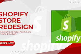 redesign your shopify store