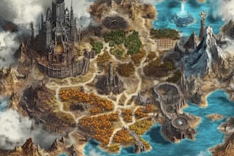 make a high quality fantasy map for your role playing game