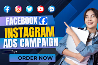 setup facebook ads campaign instagram ads campaign for sales boosting leads