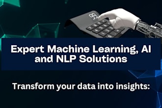 do machine learning, ai, and natural language processing tasks in python