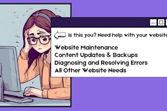 fix bugs, errors, problems on your website