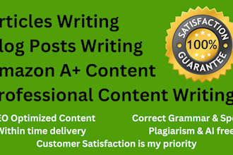 be your seo article writer, content writer or blog writer