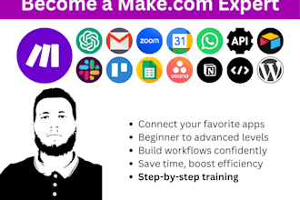 teach you how to build make com integromat automation