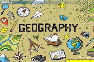 do articles on geography, gis, and environmental science