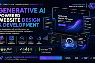 develope custom ai website