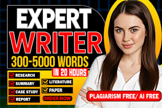 do essay writing, case study analysis, report, assignment, research writing