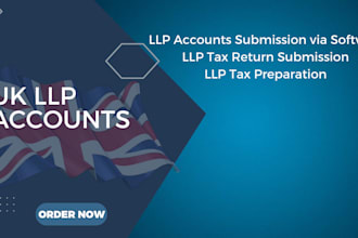 do UK llp accounts and submission via software