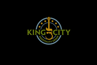 create amazing guitar logo design with express delivery