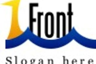 craft a unique text logo