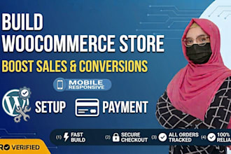 build or redesign woocommerce store to boost your sales