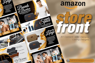 design amazon enhanced brand content, amazon a plus content, store front design
