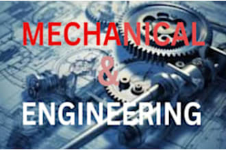 do mechanical engineering projects and cfd fea analysis on ansys solidworks