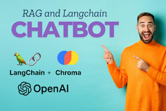 develop custom chatbot using langchain and rag