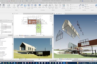 do architectural 3d renderings, 3d modeling in revit
