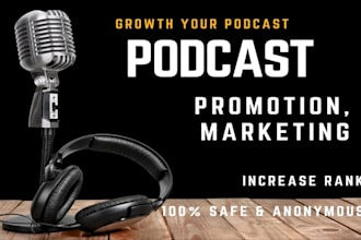 do organic podcast promotion to grow new audiences globally and engagement