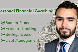 create a personal budget plan to help you save money and manage finances