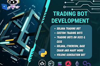 build solana volume trading bot, solana staking, cex or stellar or market making