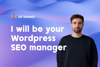 manage your wordpress website SEO optimisation