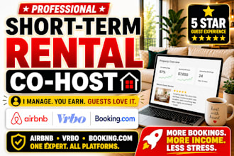 be your reliable airbnb cohost and property manager