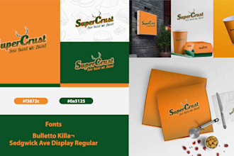 custom logo design brand identity guidelines and style guide